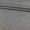 Коттон стрейч костюмний сірий меланж ш.140