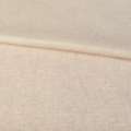 Льон костюмний з дрібними штрихами кремовий ш.145