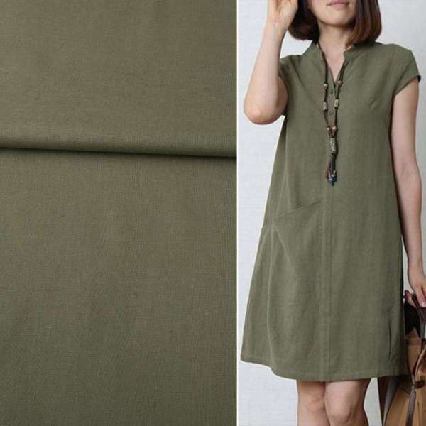 Льон оливковий ш.140