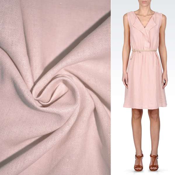 Лен персиковый ш.140