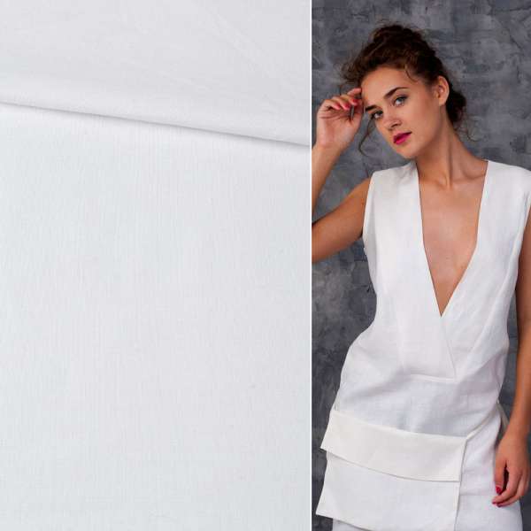 Лен белый ш.140