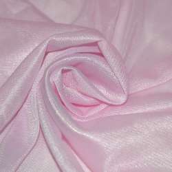 Ткань подкладочная трикотажная бледно-розовая ш.150
