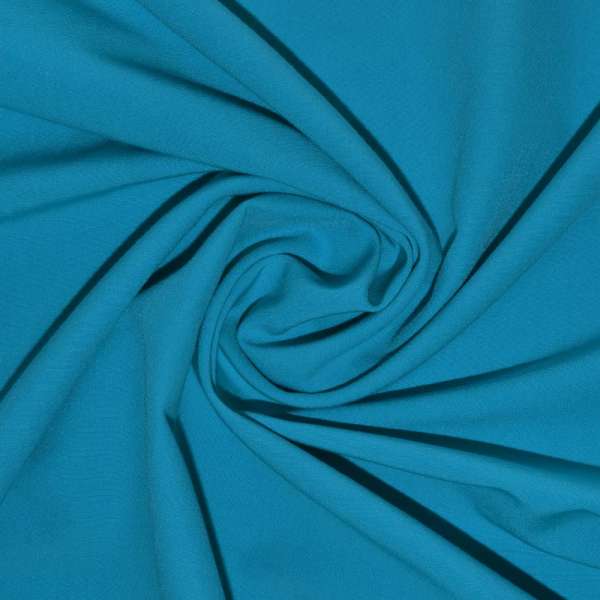 Поплин стрейчевый ярко-бирюзовый ш.150