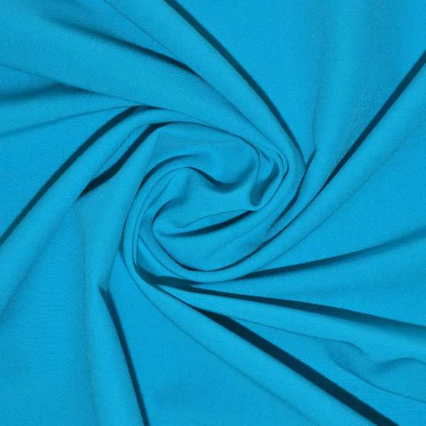 Поплин стрейчевый ярко-голубой ш.150