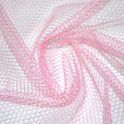 Сітка жорстка стільники блідо-рожева ш.155