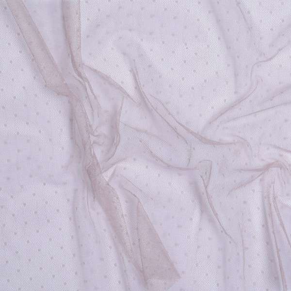 Сетка мушка мелкая бежево-розовая, ш.155