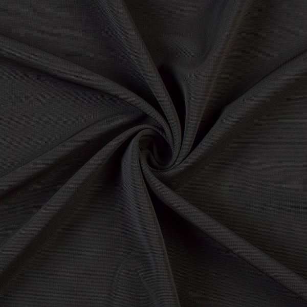 Трикотаж джерсі чорний ш.150