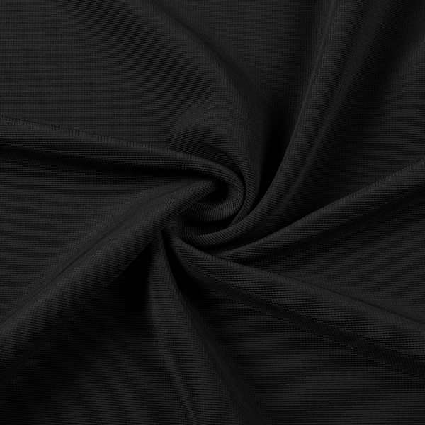 Трикотаж джерси черный ш.160