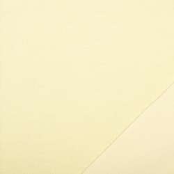 Трикотаж костюмный двухсторонний молочно-бежевый, ш.150