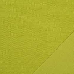 Трикотаж костюмный двухсторонний горчичный, ш.150