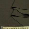 Трикотаж костюмний двосторонній хакі, ш.150