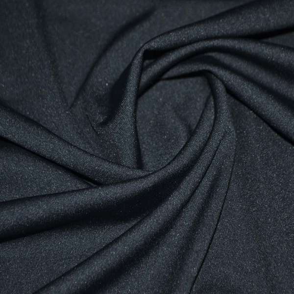 Трикотаж костюмный облегченный синий темный ш.160