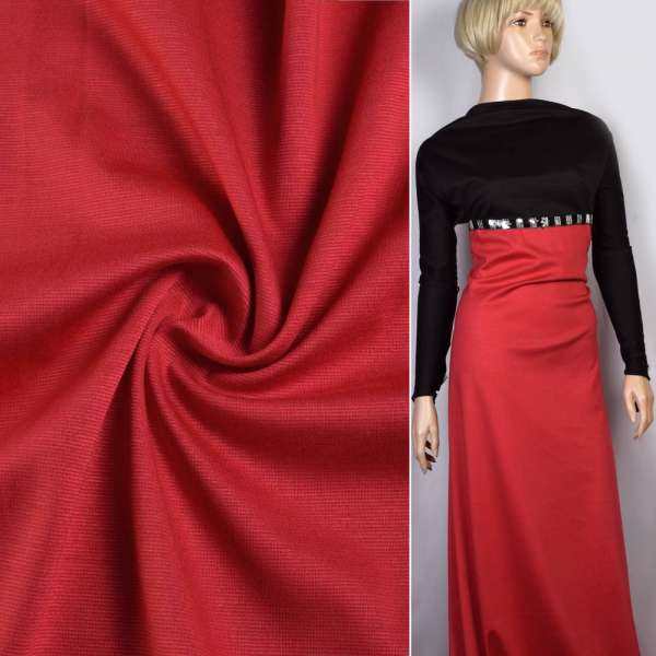 Трикотаж французький червоний світлий ш.155