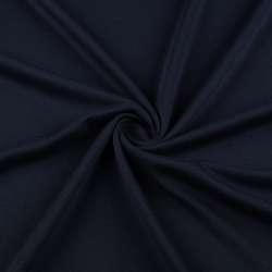 Трикотаж французький синій темний ш.160