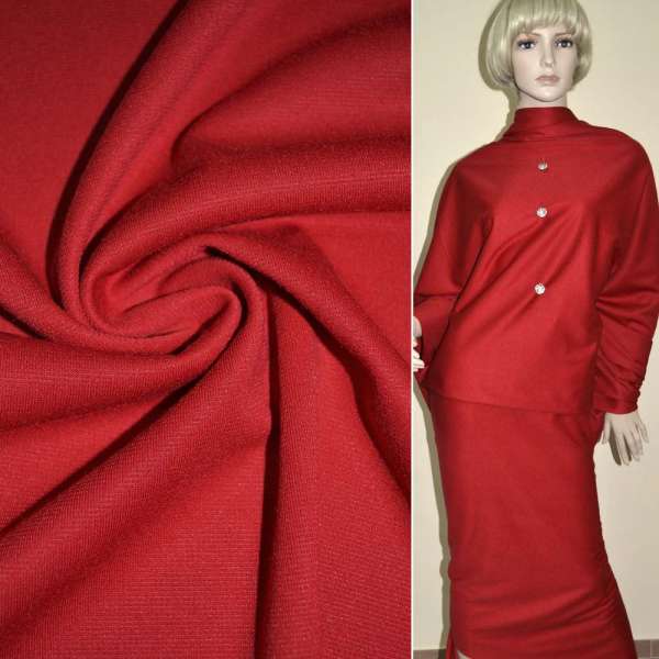 Трикотаж французький червоний ш.175