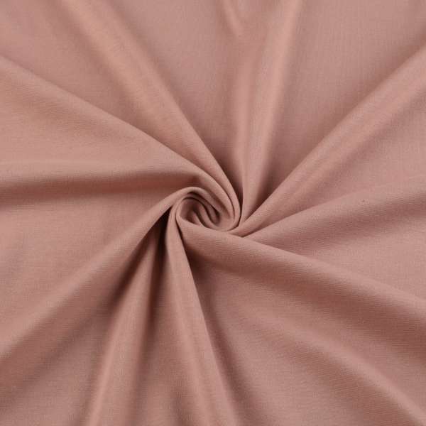 Трикотаж французький оранжево-рожевий ш.150