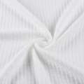 Трикотажне полотно молочне в жату смужку ш.160