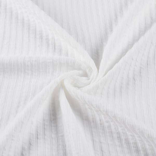 Трикотажне полотно молочне в жату смужку ш.160