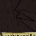 Трикотажне полотно резинка коричневе темне, ш.80