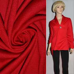 Трикотаж акриловый красный ш.175