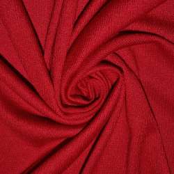 Трикотаж акриловый красный ш.180