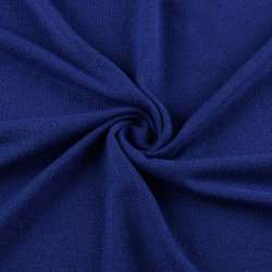 Трикотаж с вискозой синий электрик ш.175