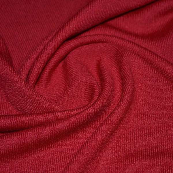 Трикотаж акриловий червоний ш.170