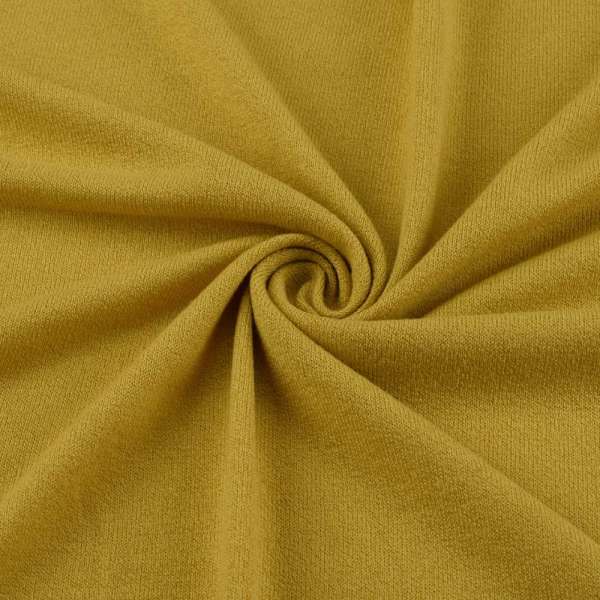 Трикотаж з віскозою жовто-гірчичний (відтінок) ш.170