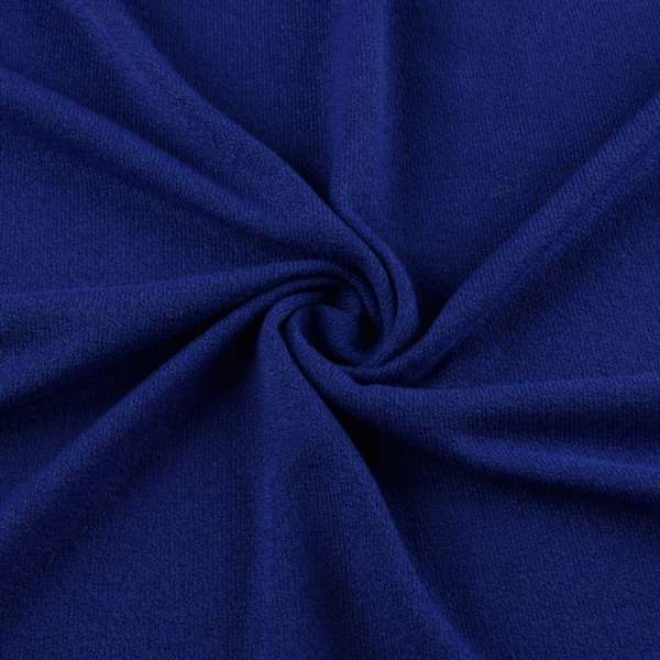 Трикотаж с вискозой синий электрик ш.170