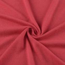 Трикотаж с вискозой коралловый ш.170