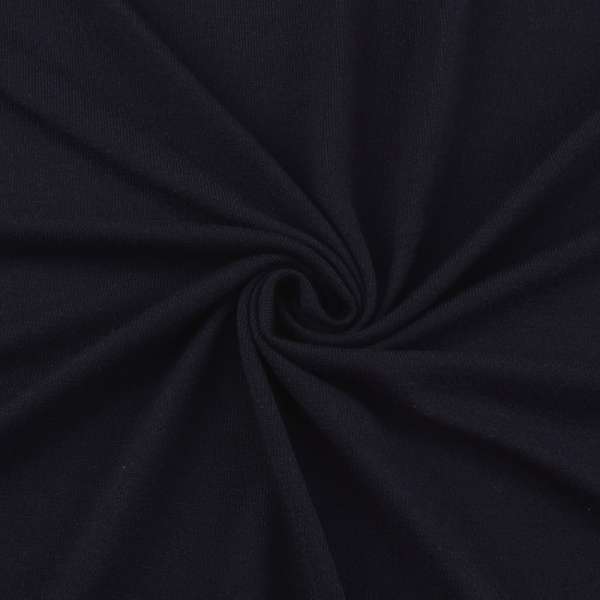 Трикотаж з віскозою синьо-чорний ш.170