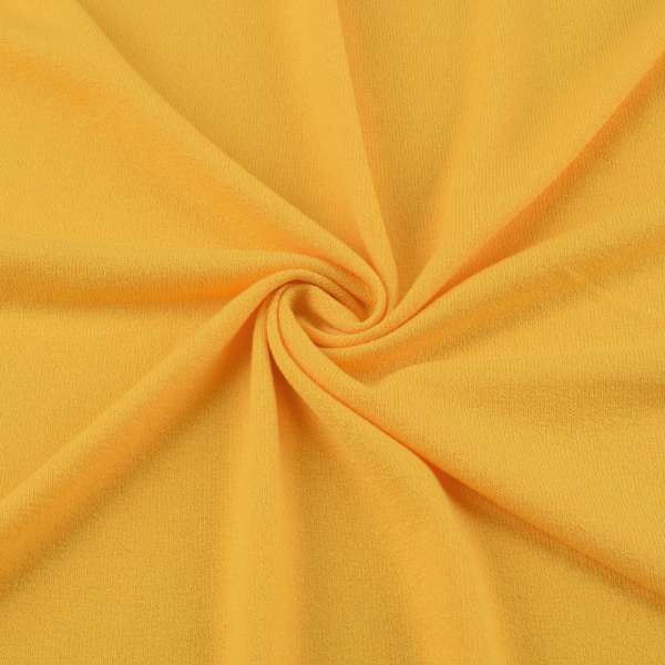 Трикотаж с вискозой желтый ш.170