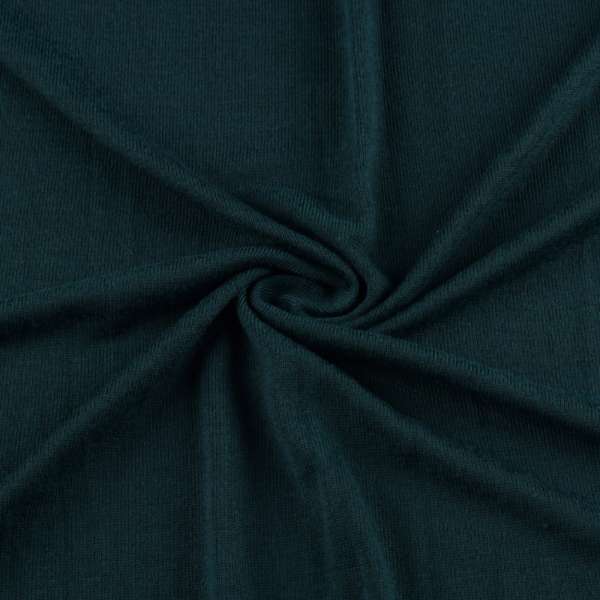 Трикотаж акриловый бирюзовый темный ш.150