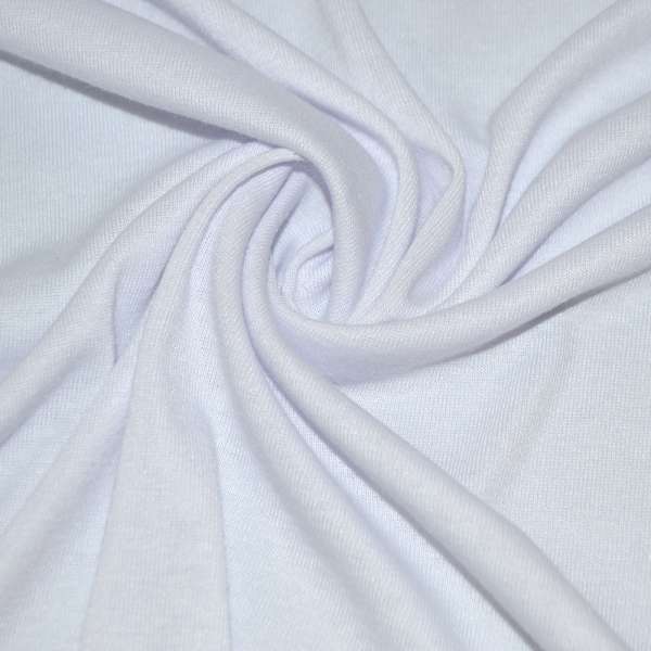 Трикотаж акриловый белый ш.170
