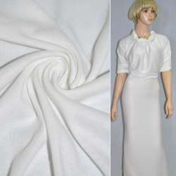 Трикотаж акриловый молочный ш.170