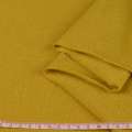 Трикотаж с вискозой желто-горчичный ш.170