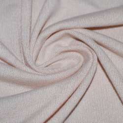 Трикотаж с вискозой молочно-розовый ш.170