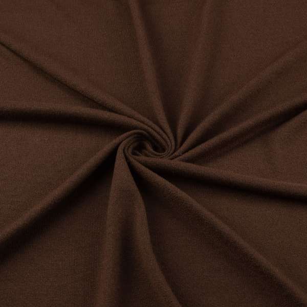 Трикотаж с вискозой коричневый ш.170