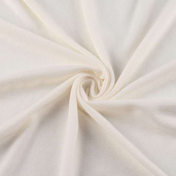 Трикотаж с вискозой белый ш.170