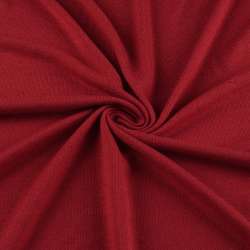 Трикотаж с вискозой красный ш.170
