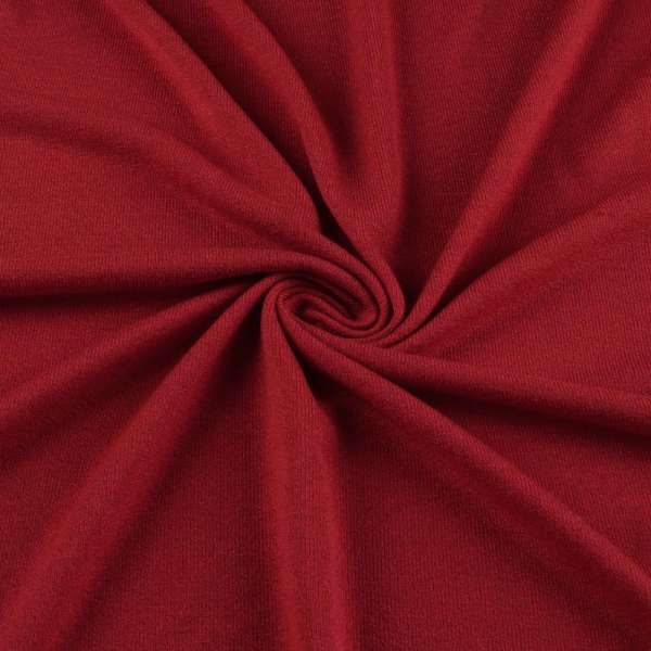 Трикотаж с вискозой красный ш.170