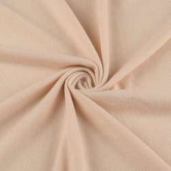 Трикотаж с вискозой бежевый светлый ш.170
