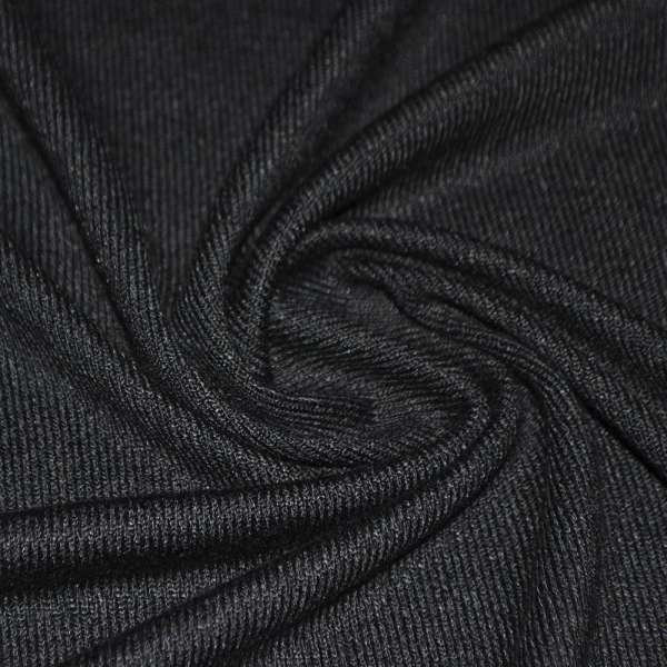 Трикотаж с вискозой черный ш.180