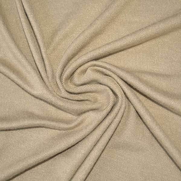 Трикотаж акриловый бежевый ш.170