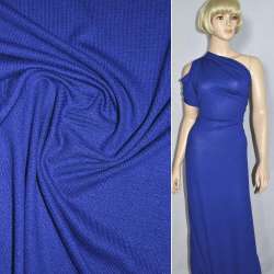 Трикотаж акриловый синий электрик ш.170