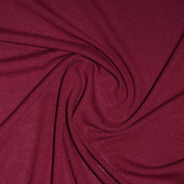 Трикотаж с вискозой бордовый ш.170