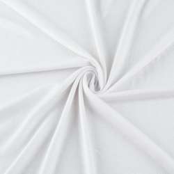 Трикотаж акриловый с вискозой белый ш.167