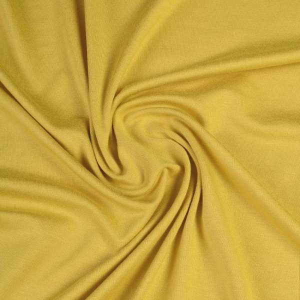 Трикотаж вискозный стрейч серо-желтый ш.167