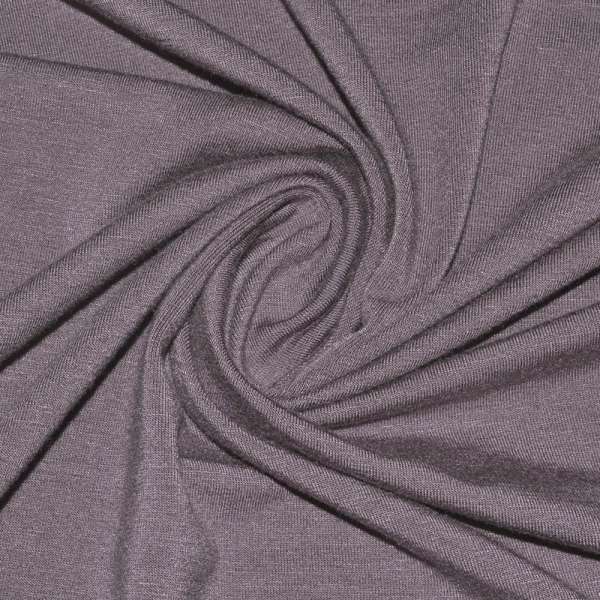 Трикотаж вискозный стрейч серо-сиреневый ш.170