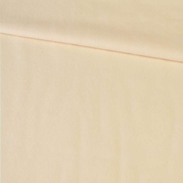 Трикотаж з начосом молочний, ш.170